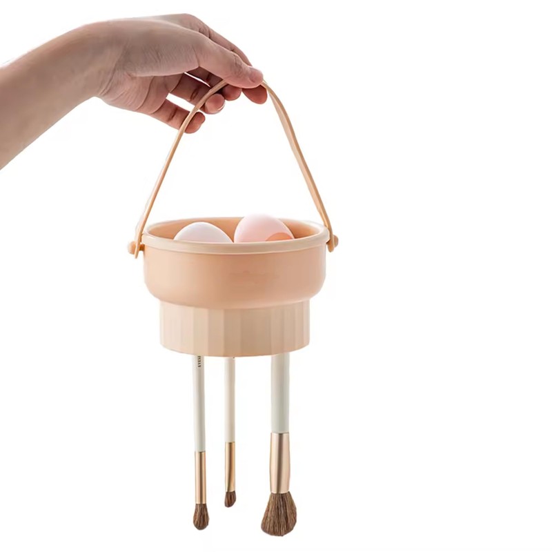 Clean Makeup Brushes Beige