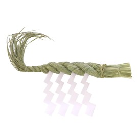 Yamaichi Shoten K-42116 New Year Ornament Shime Rope, 1 Shaku, White Sauce with Mizuhiki