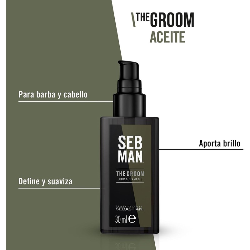 Sebastian Professional SEB MAN The Groom Aceite para Cabello y