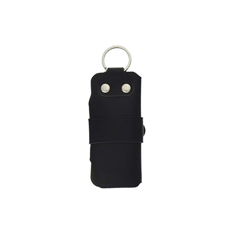 Honda Keychain EP-W97 Leather Keychain LONG Black 0SYEP-W97-KF
