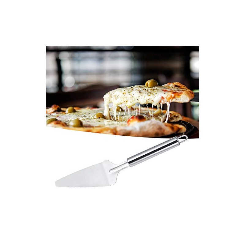 Cortador de pizza de acero inoxidable, cortador de pizza triangular