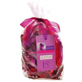 Hand Blended Pot pourri in a gift bag in a choice of 11 fragrances, product with long lasting scent for your Home or as a Gift (Amethyst)