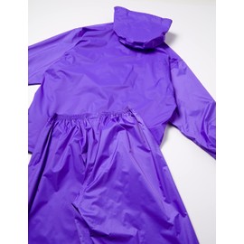 Black kurodaruma Rainwear Top and Bottom Set Purple k3250 , , ,