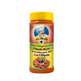 Chef Merito, Chipotle Chicken Wing Seasoning, 11 Ounces, Pack of One, Small Bottle, Great for All Cooking, Grilling and Oven Baking Needs