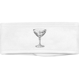 'Antique Crystal Cocktail Glass' Beauty Head Band/Hair Band (HB00036247)