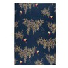 Elite Gift Boxes Sarah Miller Chelsea Navy Tea Towel Cotton