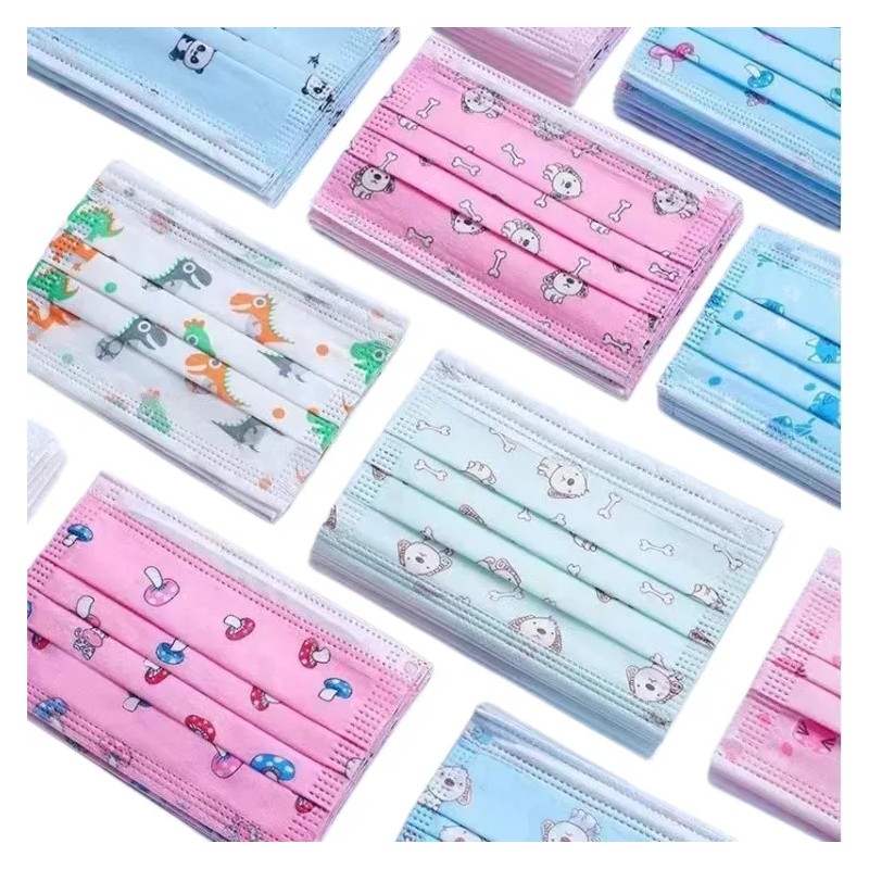 Hj Mascarilla Infantil Desechable Triple Capa 200 Hj