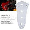 Jazz Bass Control Plate Steel Material with 4 Hole Blank