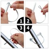 Uenhoy 10 Pcs Shaft Locking Pin 5/16 Inch Safety Coupler