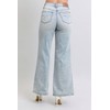 Judy Blue High-Waisted Tummy Control Retro Wide-Leg Jeans – Stylish,