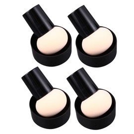 Set of 4 make-up puffs, cosmetic brushes, make-up accessories, make-up powder, make-up sponges for the face, powder puff, make-up sponge Baluue