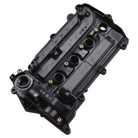 QPCRAP Engine Valve Cover with Gasket Fit for Honda Civic 2016-2019 CR-V 2017-2019 Accord 2018-2019 1.5L L4 Replace 123105AAA01
