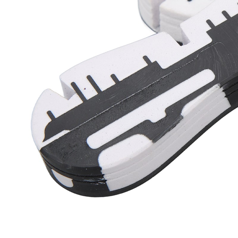 5 Degree Fins Box Surfing Board Round Cup Grid Black