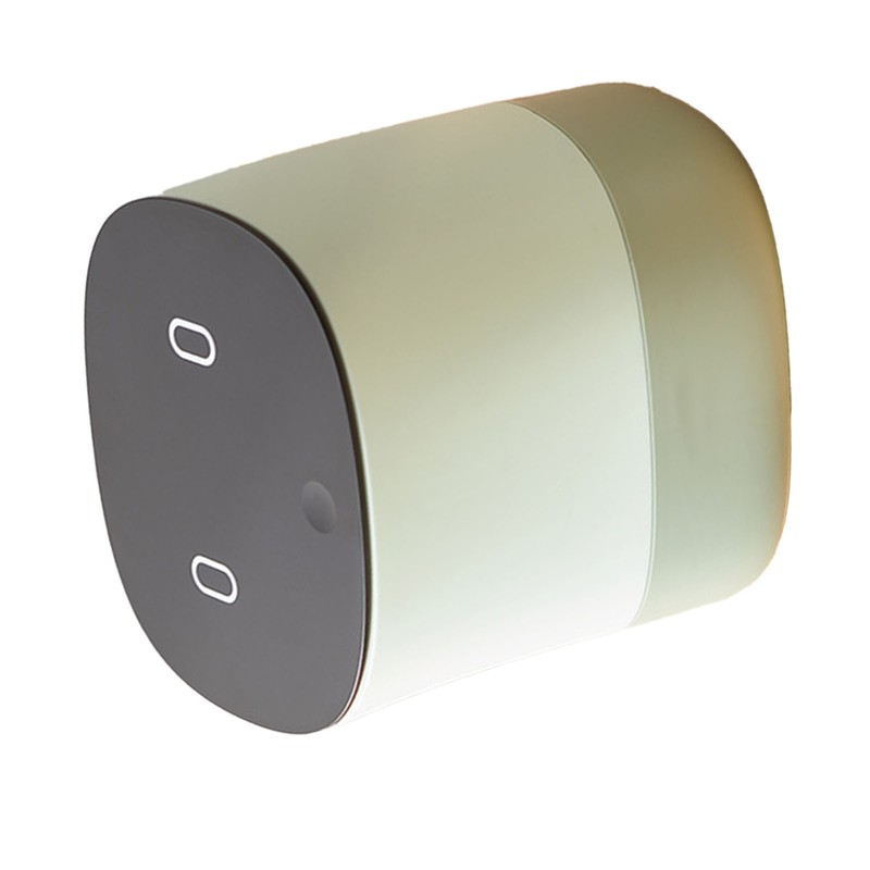 Mini Trash Can with Lid Small Desktop Trash Can Detachable