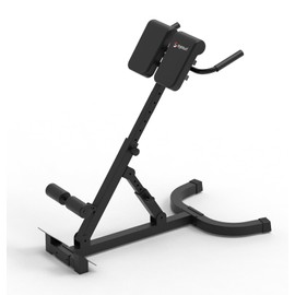 Roman Chair,Foldable Back Extension Machine,Adjustable Ab Back Extension Machine,Core Strength Trainer,Back Exercise Machine for Glute,Ab Workouts,Full All-in-One Body Workout&Home Gym Fitness