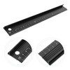SHINEOFI Precision Metal Craft Ruler Durable Measuring Tool with Scale