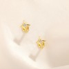 Generic 2pcs Gold Star Single Grillz Teeth Cap for Men