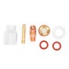 TIG-9/20 Welding Torch Gas Lens Collet Glass Cup Kit for