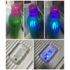 Jade Flashlight Torch Stainless Steel 3 Light Sources Super Bright