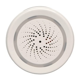 Smart Siren Alarm, 105dB, APP Control, Alarm for Home Security Alarm, Panic Alarm, Audible Alerts, Remote Control, Support and Google Home Assistant