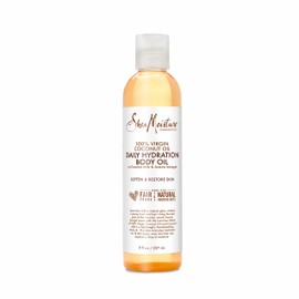 SheaMoisture SheaMoisture Daily Hydration Body Oil Virgin Coconut Oil For Dry Skin Paraben Free 8 oz