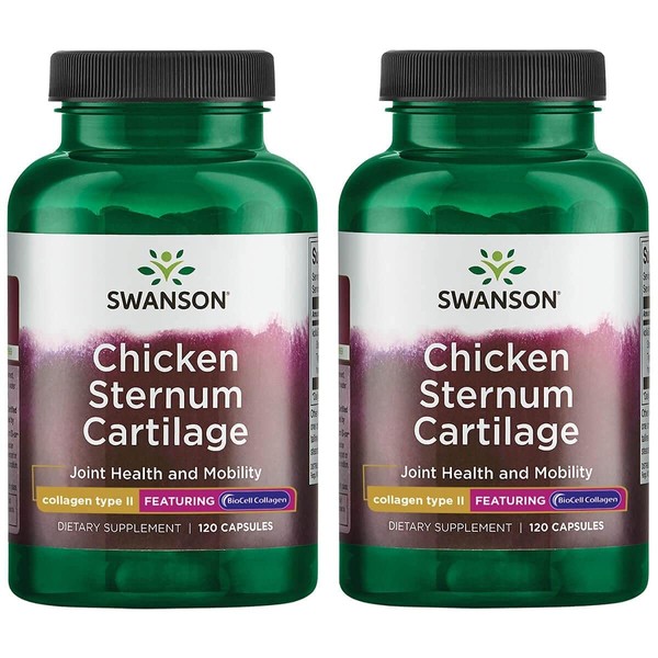 Swanson Chicken Sternum Cartilage - Collagen Type II 500mg 200