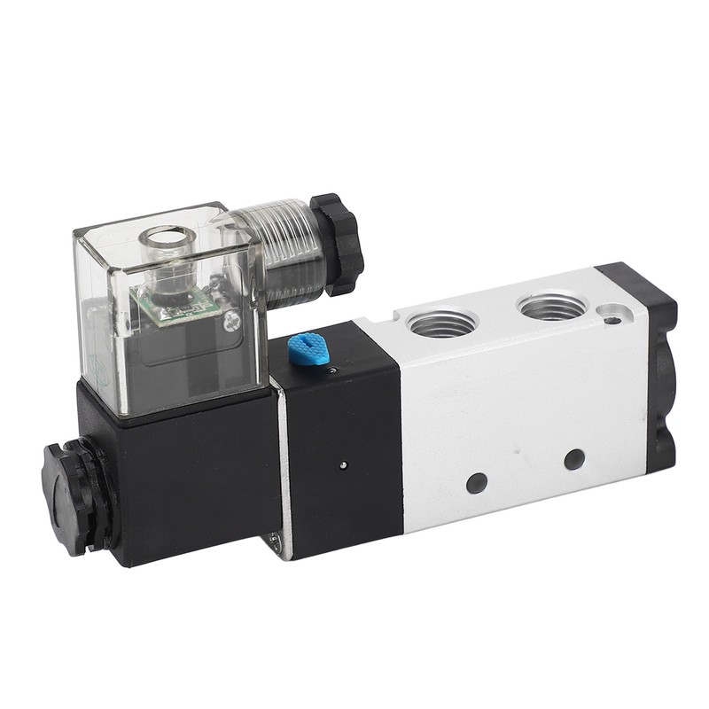 Solenoid Air Valve 2 Position 5 Way Aluminum Alloy High
