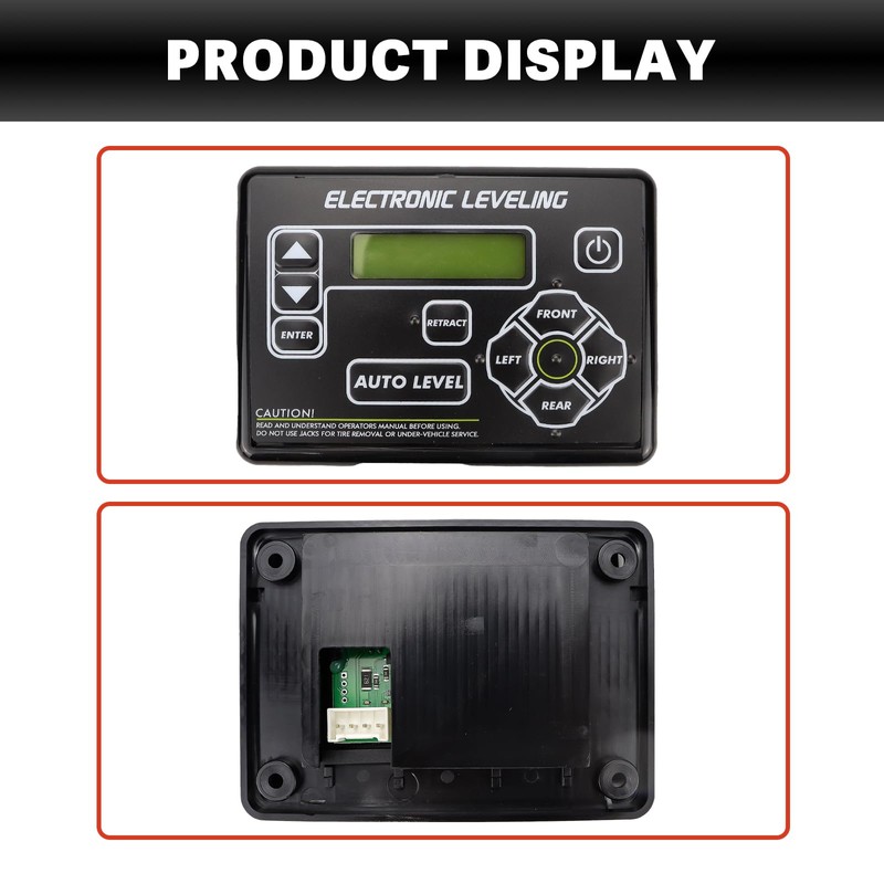 421484 RV Auto Leveling System Touchpad Compatible with RV 5th