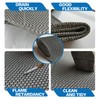 PVC Drainage Floor Mat 3x10Ft, Non-Slip 0.22'' Thick Heavy Duty