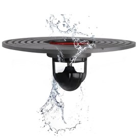QruiLanTu Shower Floor Drain Backflow Preventer Large Caliber Variable Diameter Sealing Gasket One Way Valve Fast Drainage Shower Plug Insert Drain Plug，Suitable for Caliber 1.46"-3.9"