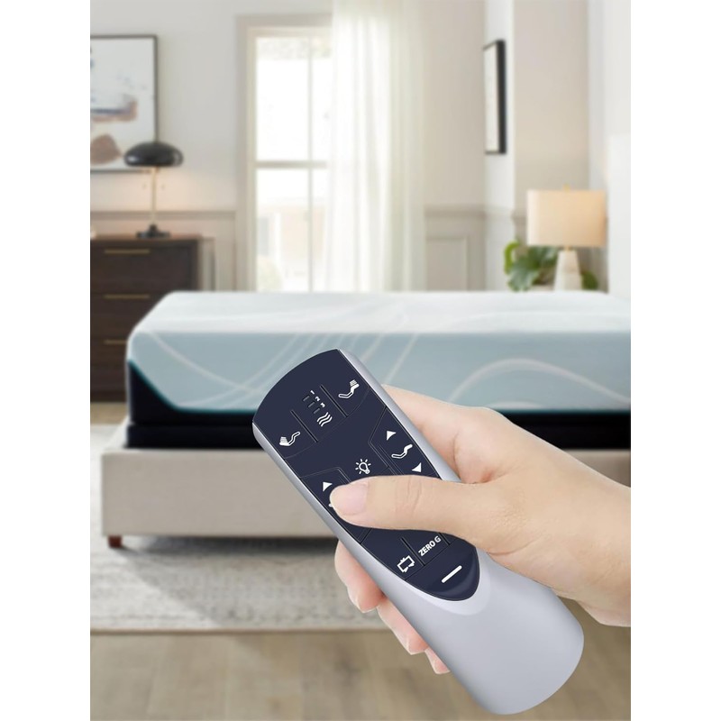 PZL New RF502A RF358A Replacement Remote Control for Tempur-Pedic Ergo