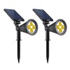 Lumisky Warm Spotlight Solar Light White, Plastic Metal, Warm White