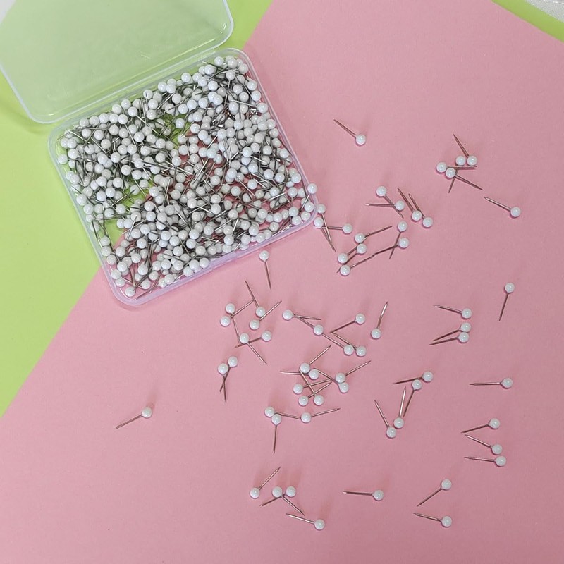 500 Pieces Map Push Pins, Small Round Head Marking Pins,
