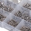 400Pcs Riveting Screw Kit Pull Electric Welding Stainless Steel Fastener