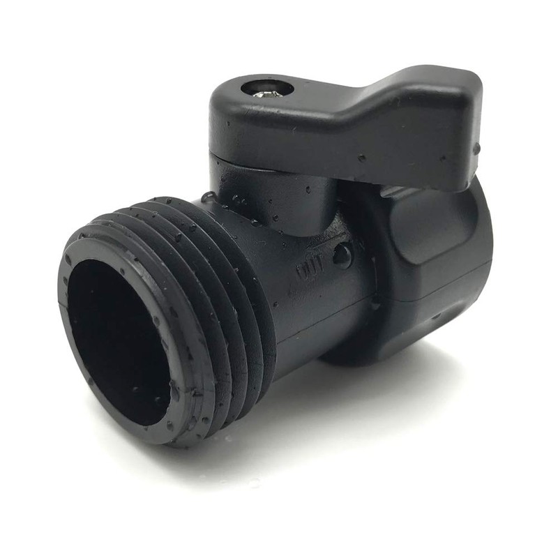 ALKARAMA 5 Pack Plastic Garden Hose Shut Off Valve Water