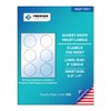 Premium Label Supply Glossy White Sticker Round Labels – 3"
