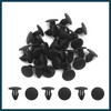 TUCKBOLD 30pcs 4.5mm Hole Door Trim Clips Push in Plastic