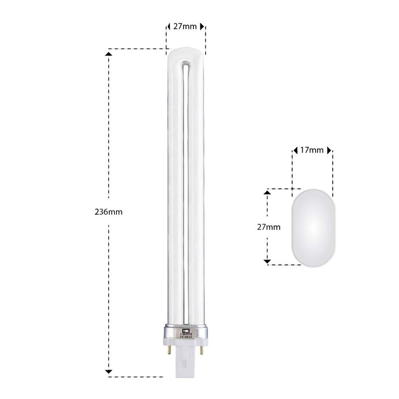 TBE LIGHTING 11w G23 2-Pin CFL Energy Saving Lamps -