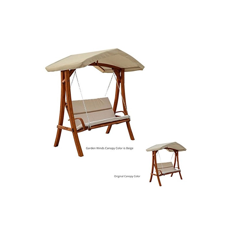 Wooden Point Swing Replacement Canopy Top Cover- RipLock 350