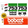 MD 753 Style A Decal Sticker kit fits Bobcat