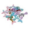 YYlingx 20Pcs Mermaid Tail Shape Charms,Mixed Color Resin Mermaid Fish