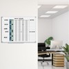 Lockways in and Out Magnetic Dry Erase Board, Employee in/Out