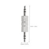LABRIMP 4pcs Male to Male Audio Plug Cable Extender Stereo