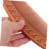 Outanaya 2pcs Wooden Hair Combs for Men and Women Anti-static