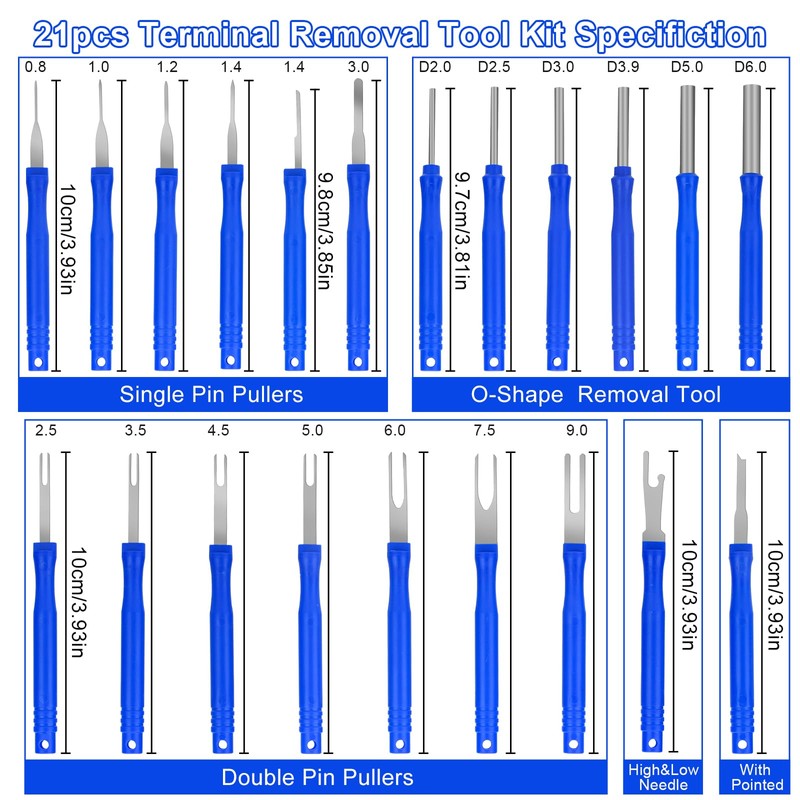 Linkstyle Upgraded Cable Plug Removal Tool, Car Release Tool, Terminal