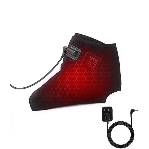 Aroma Season Ankle Heating Pad, Adjustable Heated Ankle Wrap, Quickly
