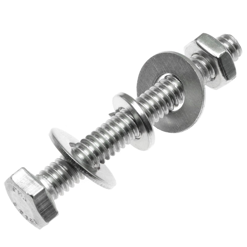 TAODAN 4 Set Sign Post Mounting Bolts Hardware Accessories Set