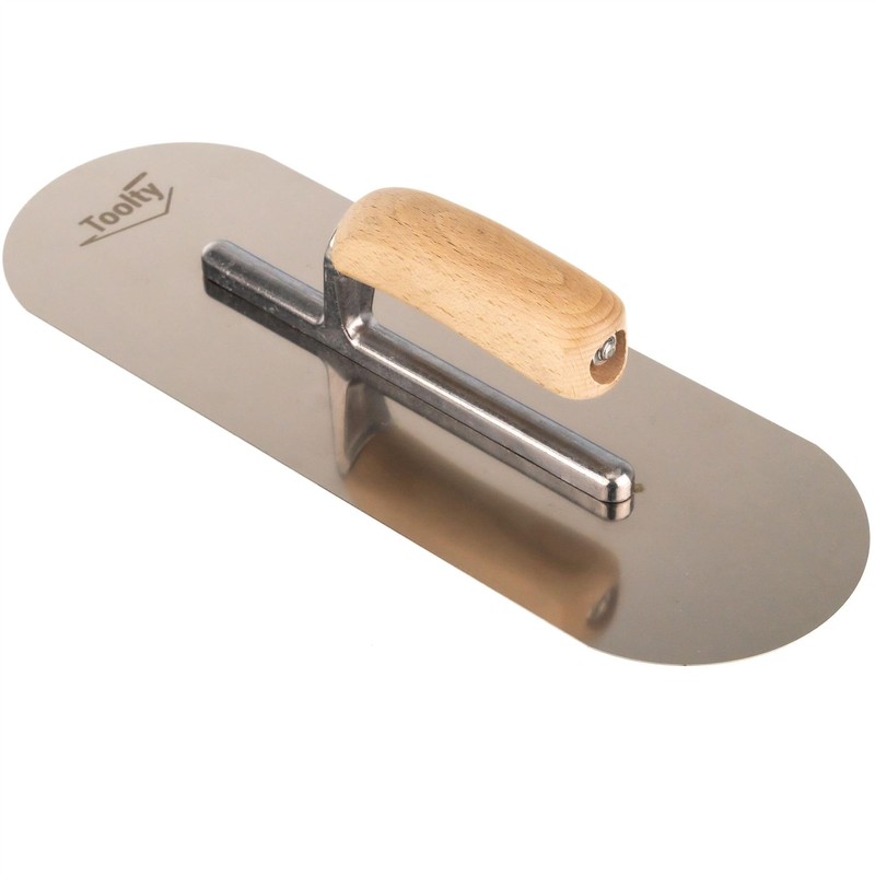 Toolty Heavy Duty Stainless Steel Pool Trowel - Concrete Finishing