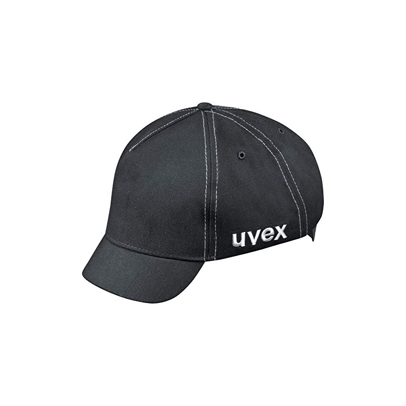 Uvex U-Cap Sport Bump Cap - Short Peak - Black