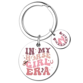 OWIGIU Horse Gifts for Girls Horses Gifts for Women Horse Keychain Stuff Hobby Horses Accessories Equestrian Stocking Stuffers Cowgirl Accessories for Women Cowgirl Stuff